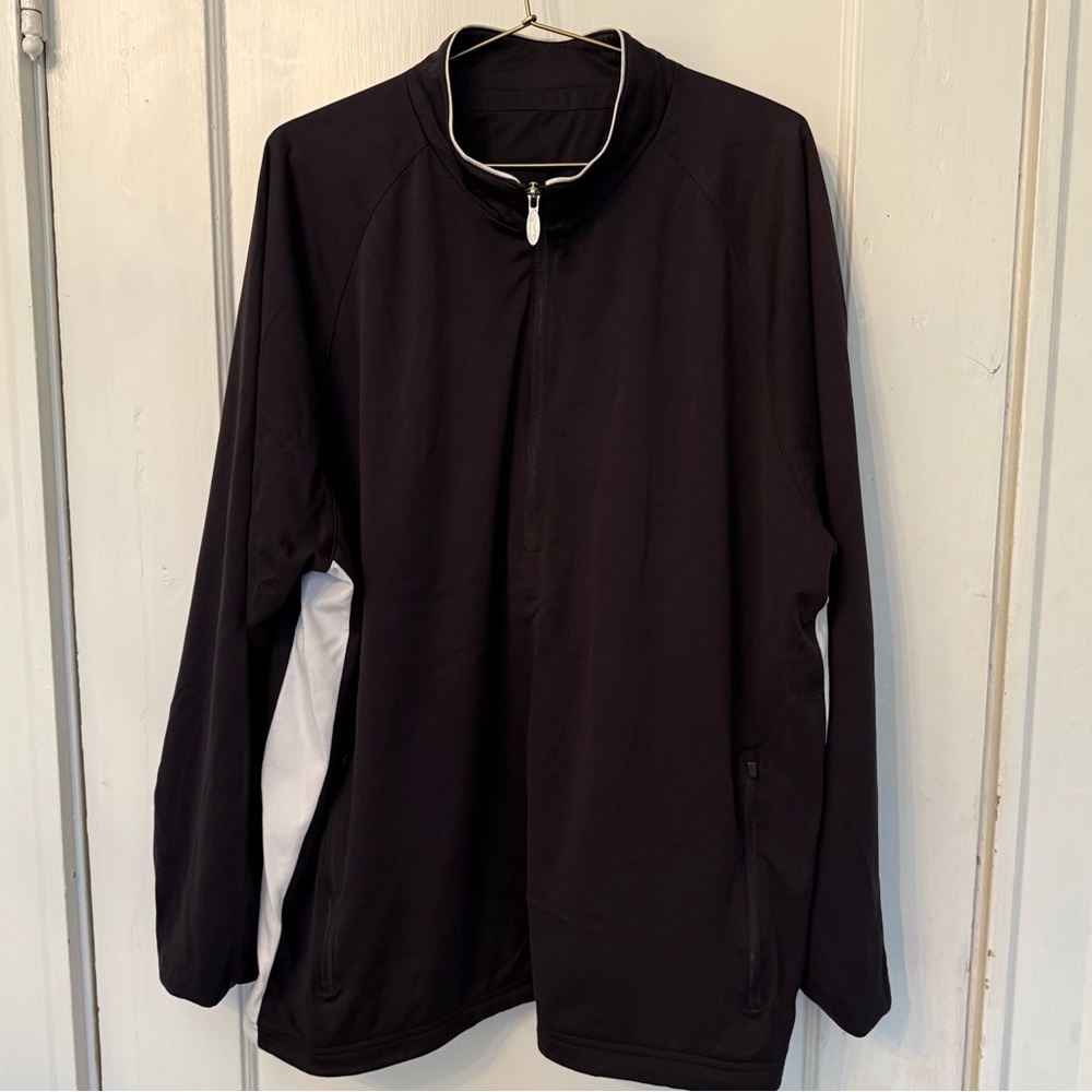 Slazenger black & white windbreaker